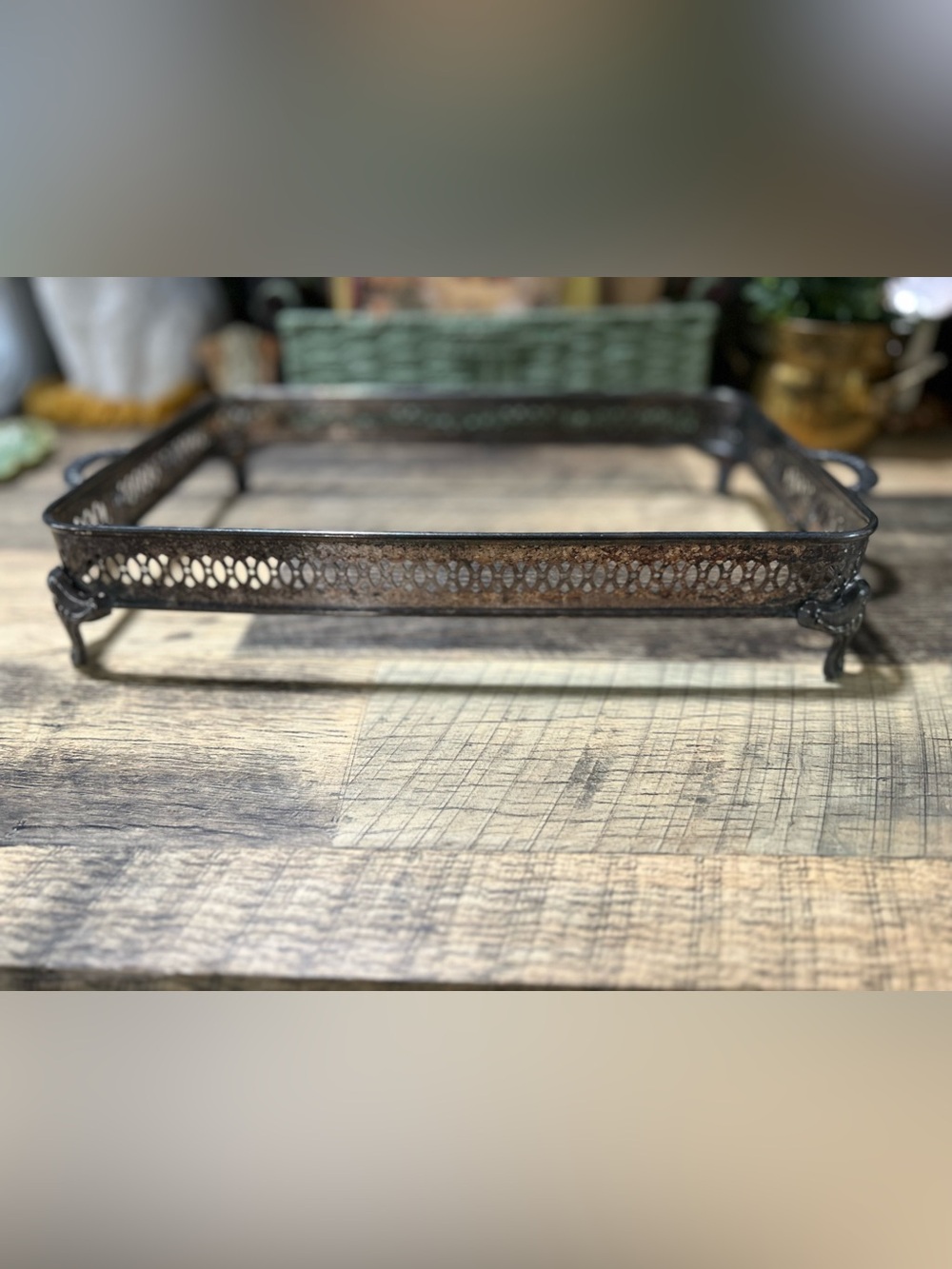 International Silver Co Silverplate Casserole Holder Cookbook Stand - Picture 3 of 11